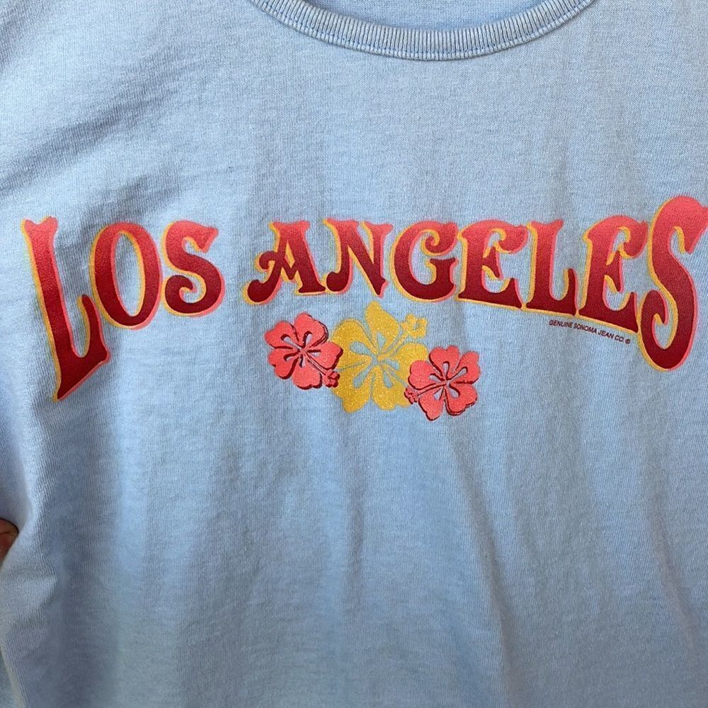 NWOT Sonoma Los Angeles T-Shirt Size XS - Picture 3 of 5